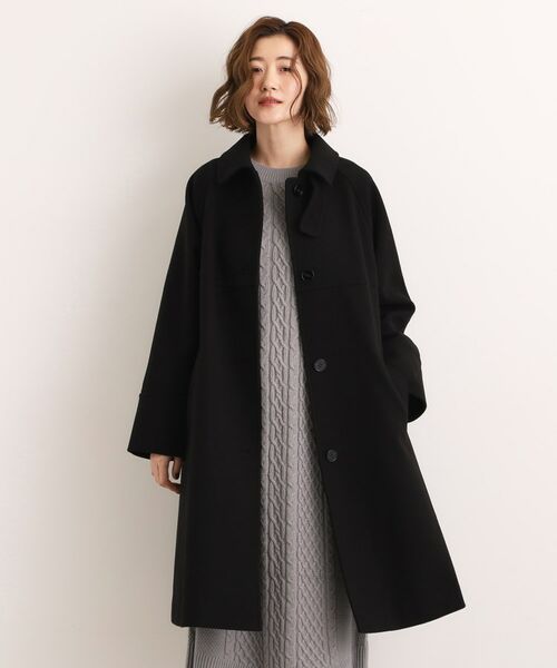 grove / グローブ ステンカラーコート | クラシカルな佇まい 大人のステンカラーロングコート | 詳細1