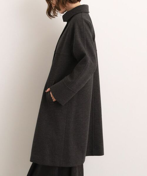 grove / グローブ ステンカラーコート | クラシカルな佇まい 大人のステンカラーロングコート | 詳細16