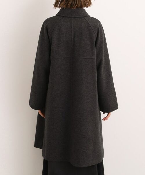 grove / グローブ ステンカラーコート | クラシカルな佇まい 大人のステンカラーロングコート | 詳細17