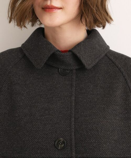 grove / グローブ ステンカラーコート | クラシカルな佇まい 大人のステンカラーロングコート | 詳細18