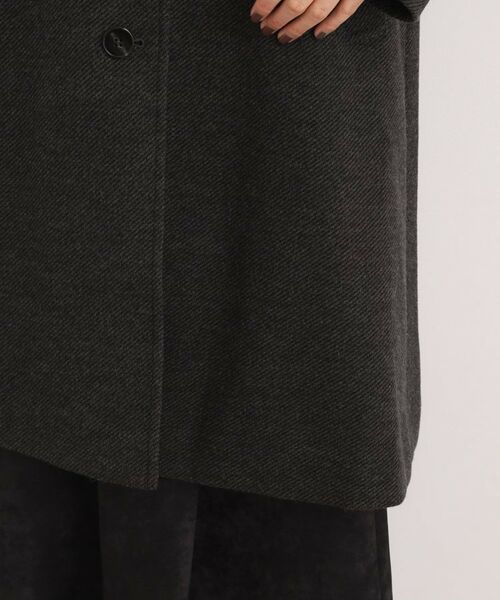 grove / グローブ ステンカラーコート | クラシカルな佇まい 大人のステンカラーロングコート | 詳細22