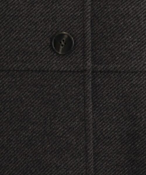 grove / グローブ ステンカラーコート | クラシカルな佇まい 大人のステンカラーロングコート | 詳細8
