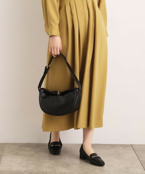 grove / グローブ ショルダーバッグ | フラップヒネリムーンショルダー | 詳細1