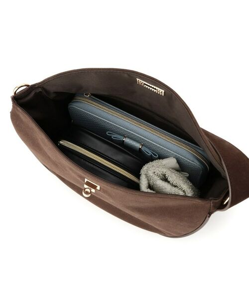 grove / グローブ ショルダーバッグ | フラップヒネリムーンショルダー | 詳細15