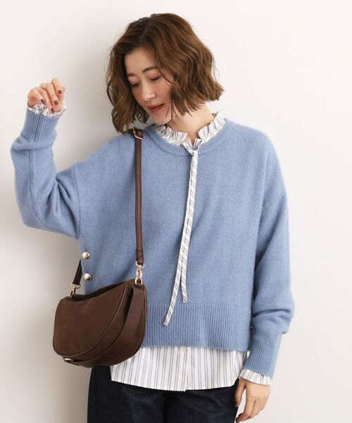 grove / グローブ ショルダーバッグ | フラップヒネリムーンショルダー | 詳細3