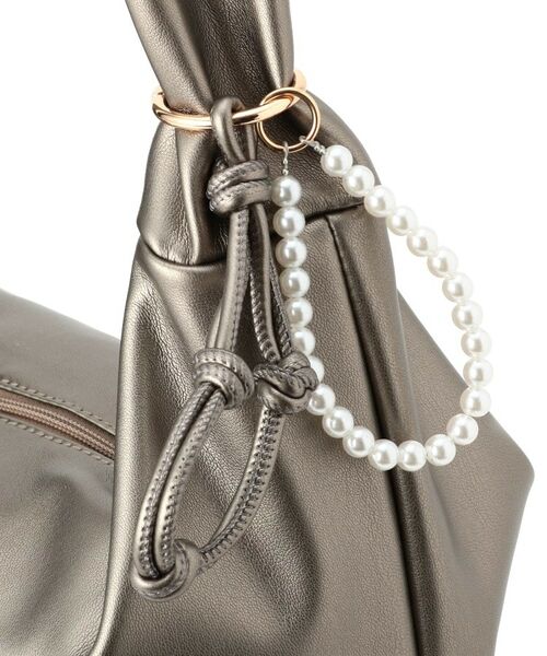 grove / グローブ ショルダーバッグ | パール調チャームワンショルダー | 詳細25