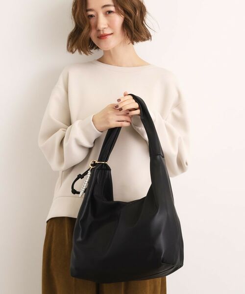 grove / グローブ ショルダーバッグ | パール調チャームワンショルダー | 詳細3