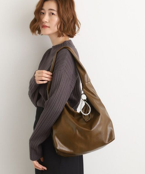 grove / グローブ ショルダーバッグ | パール調チャームワンショルダー | 詳細7