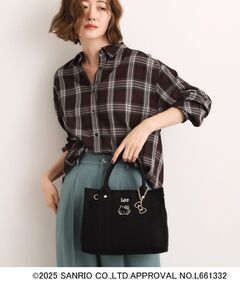 grove / グローブ トートバッグ | 【ハローキティ】Lee別注ポケット刺繍スクエアトート
