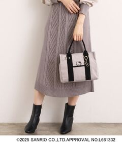 grove / グローブ トートバッグ | 【ハローキティ】Lee別注ポケット刺繍スクエアトート