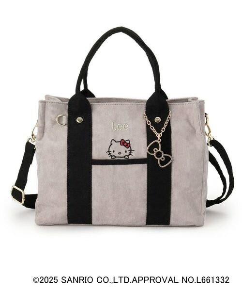 grove / グローブ トートバッグ | 【ハローキティ】Lee別注ポケット刺繍スクエアトート | 詳細11