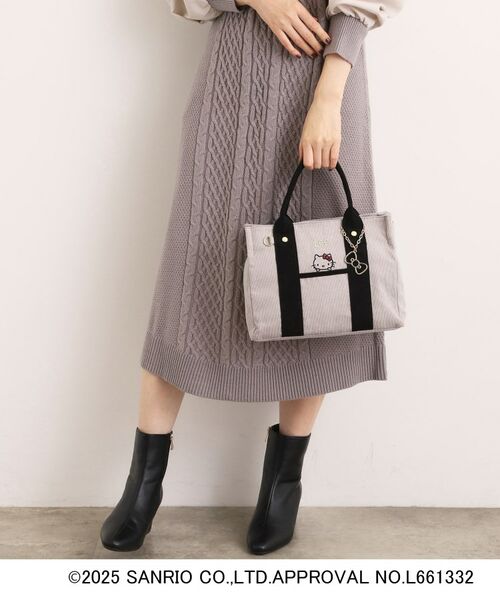 grove / グローブ トートバッグ | 【ハローキティ】Lee別注ポケット刺繍スクエアトート | 詳細5