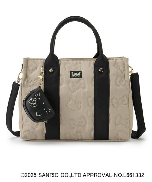 grove / グローブ トートバッグ | 【ハローキティ】Lee別注リボンキティキルトスクエアトート | 詳細10