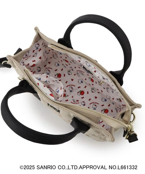 grove / グローブ トートバッグ | 【ハローキティ】Lee別注リボンキティキルトスクエアトート | 詳細12