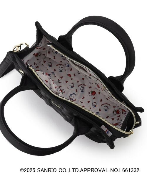 grove / グローブ トートバッグ | 【ハローキティ】Lee別注リボンキティキルトスクエアトート | 詳細13