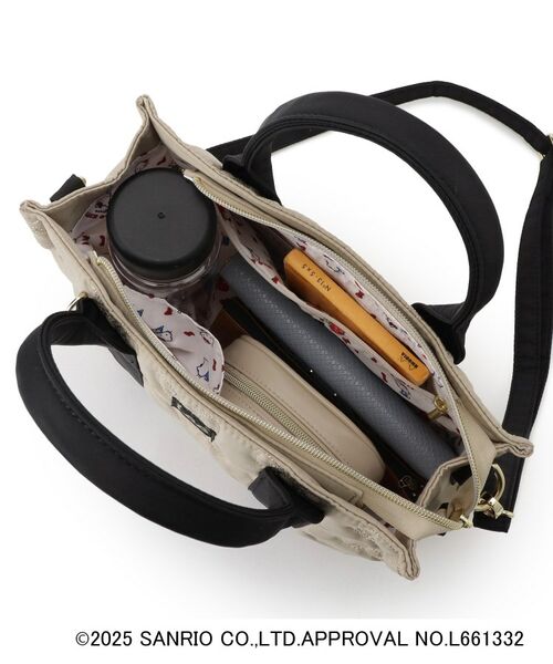 grove / グローブ トートバッグ | 【ハローキティ】Lee別注リボンキティキルトスクエアトート | 詳細14