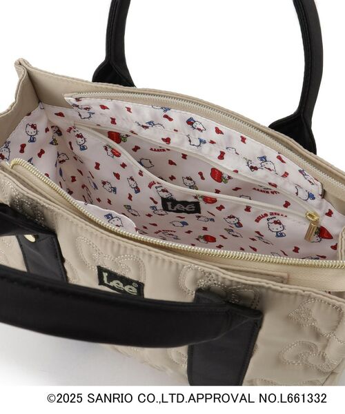 grove / グローブ トートバッグ | 【ハローキティ】Lee別注リボンキティキルトスクエアトート | 詳細15