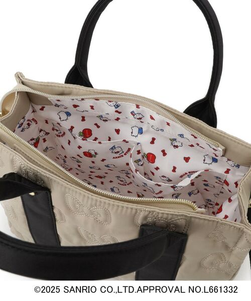 grove / グローブ トートバッグ | 【ハローキティ】Lee別注リボンキティキルトスクエアトート | 詳細16