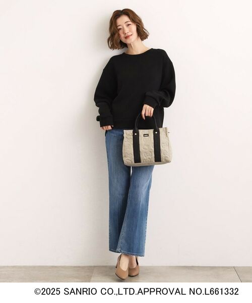 grove / グローブ トートバッグ | 【ハローキティ】Lee別注リボンキティキルトスクエアトート | 詳細3