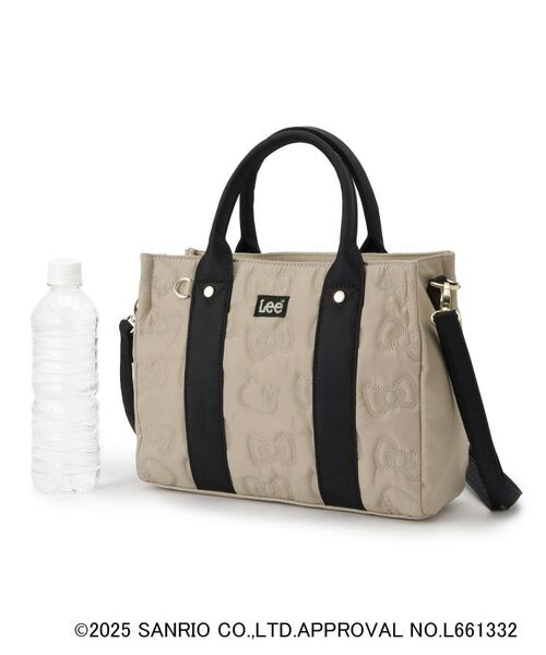 grove / グローブ トートバッグ | 【ハローキティ】Lee別注リボンキティキルトスクエアトート | 詳細4