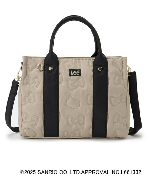 grove / グローブ トートバッグ | 【ハローキティ】Lee別注リボンキティキルトスクエアトート | 詳細6