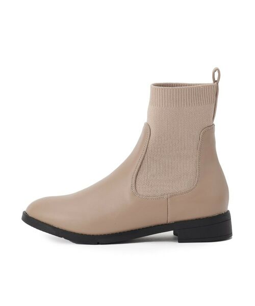 grove / グローブ ブーツ（ショート丈） | 【人間工学】ニットコンビブーツ | 詳細3