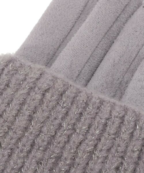 grove / グローブ 手袋 | 3WAYラメニットグローブ | 詳細3