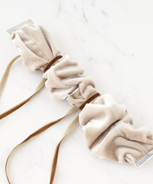grove / グローブ ヘアアクセサリー | ベロアリボンクラップカフ | 詳細3