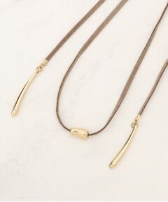 grove / グローブ ネックレス・ペンダント・チョーカー | スウェード調メタルチョーカー