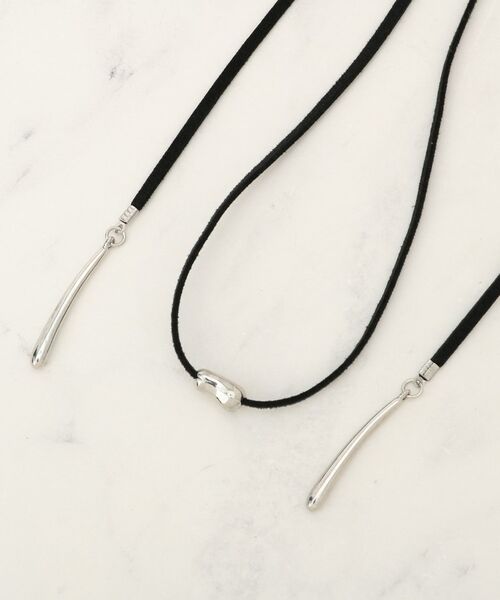 grove / グローブ ネックレス・ペンダント・チョーカー | スウェード調メタルチョーカー | 詳細1