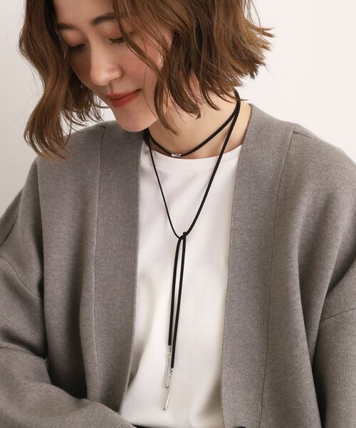 grove / グローブ ネックレス・ペンダント・チョーカー | スウェード調メタルチョーカー | 詳細5