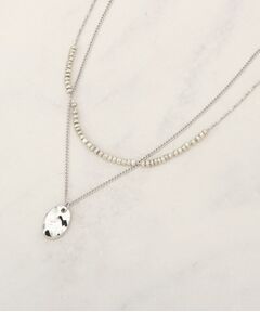 grove / グローブ ネックレス・ペンダント・チョーカー | メタルプレート2連ネックレス