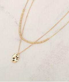 grove / グローブ ネックレス・ペンダント・チョーカー | メタルプレート2連ネックレス