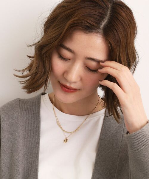 grove / グローブ ネックレス・ペンダント・チョーカー | メタルプレート2連ネックレス | 詳細5