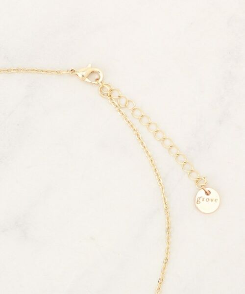 grove / グローブ ネックレス・ペンダント・チョーカー | メタルメダリオンショートネックレス | 詳細3