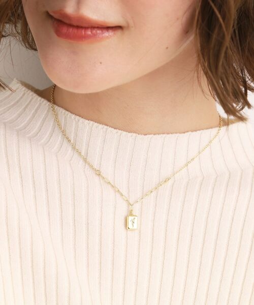 grove / グローブ ネックレス・ペンダント・チョーカー | メタルメダリオンショートネックレス | 詳細4