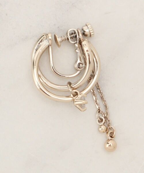 grove / グローブ ピアス・イヤリング | フープチェーンイヤリング | 詳細2