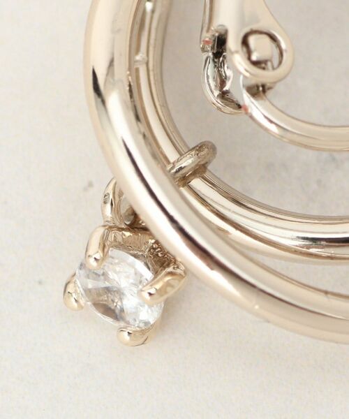 grove / グローブ ピアス・イヤリング | フープチェーンイヤリング | 詳細3