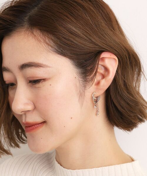 grove / グローブ ピアス・イヤリング | フープチェーンイヤリング | 詳細5