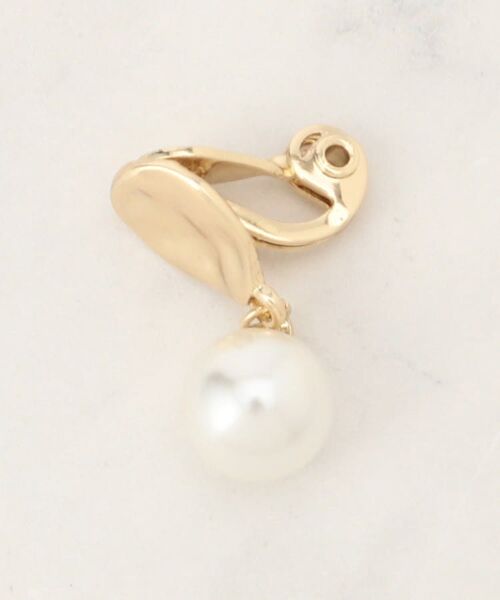 grove / グローブ ピアス・イヤリング | 【痛くなりにくい】メタルパール調イヤリング | 詳細2