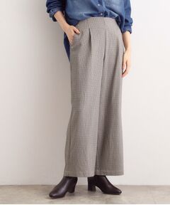 grove / グローブ パンツ | 【選べる着丈/多機能】裏起毛ハイパーストレッチワイドパンツ