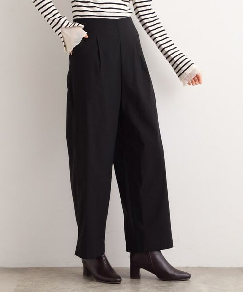 grove / グローブ パンツ | 【選べる着丈/多機能】裏起毛ハイパーストレッチワイドパンツ | 詳細1