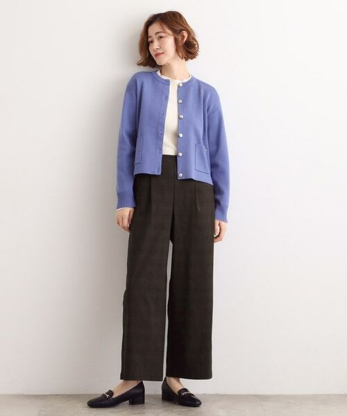 grove / グローブ パンツ | 【選べる着丈/多機能】裏起毛ハイパーストレッチワイドパンツ | 詳細17