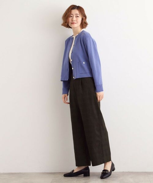 grove / グローブ パンツ | 【選べる着丈/多機能】裏起毛ハイパーストレッチワイドパンツ | 詳細18