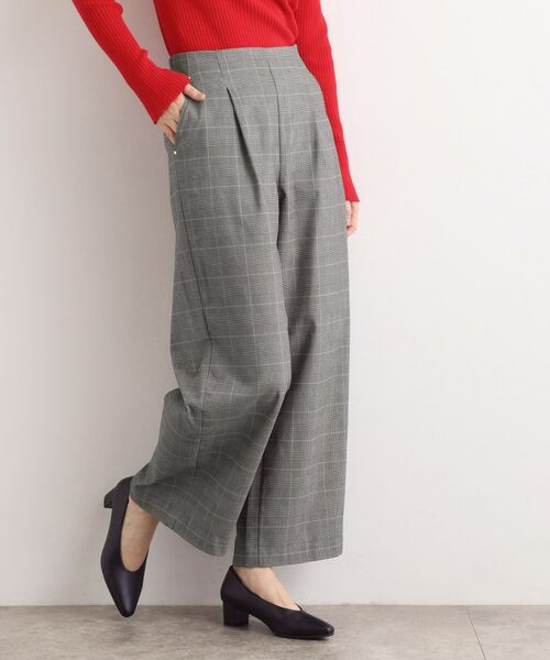 grove / グローブ パンツ | 【選べる着丈/多機能】裏起毛ハイパーストレッチワイドパンツ | 詳細9