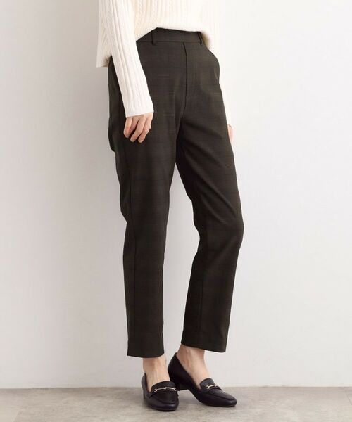 grove / グローブ パンツ | 【選べる着丈/多機能】裏起毛ハイパーストレッチテーパードパンツ | 詳細13