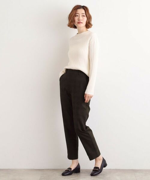 grove / グローブ パンツ | 【選べる着丈/多機能】裏起毛ハイパーストレッチテーパードパンツ | 詳細15