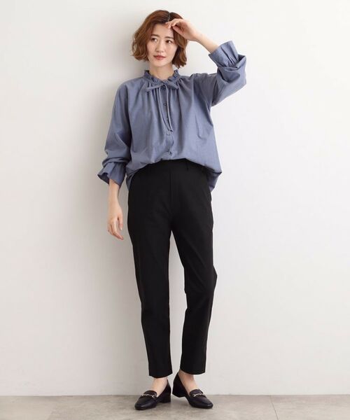 grove / グローブ パンツ | 【選べる着丈/多機能】裏起毛ハイパーストレッチテーパードパンツ | 詳細2