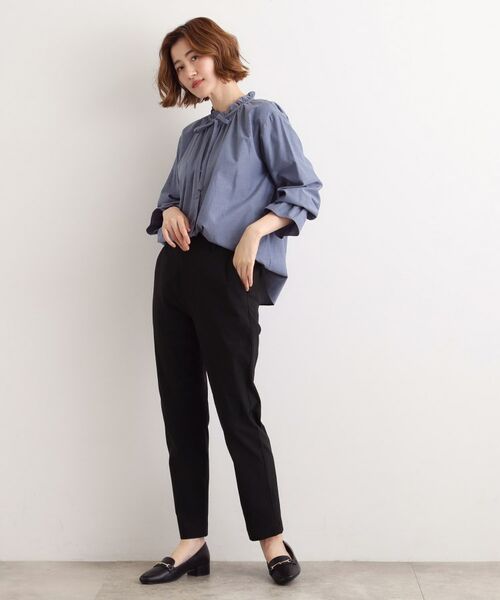 grove / グローブ パンツ | 【選べる着丈/多機能】裏起毛ハイパーストレッチテーパードパンツ | 詳細3