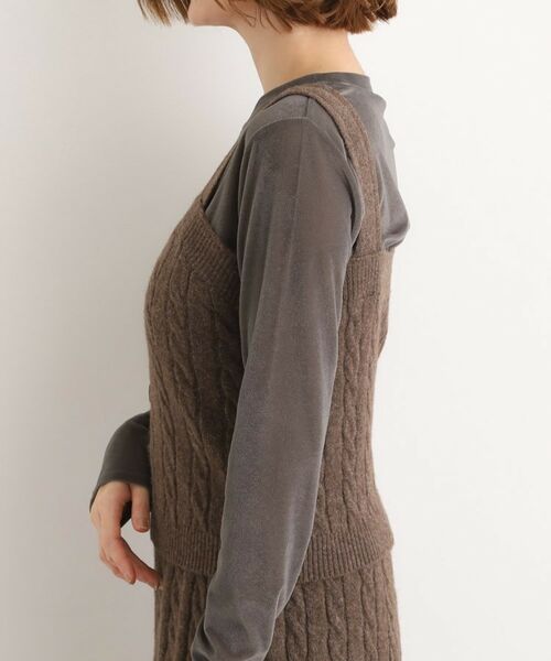 grove / グローブ ニット・セーター | 【SETITEM】ケーブルニットビスチェ | 詳細18